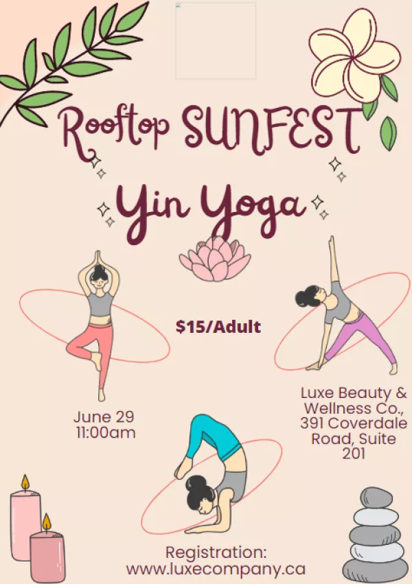 SUNFEST Event Rooftop SUNFEST Yin Yoga 