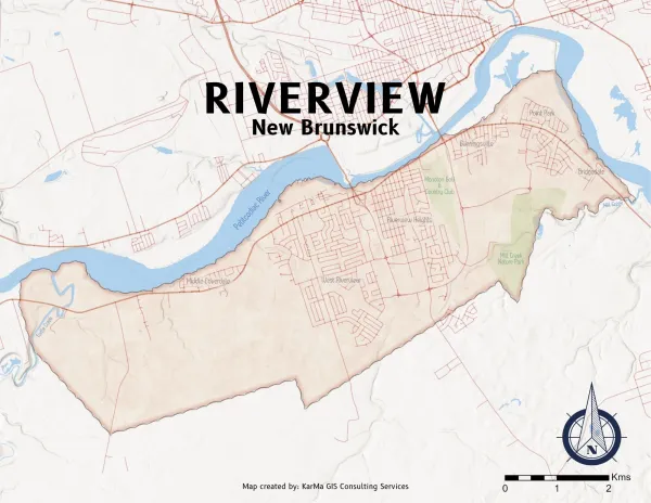 GIS map of Riverview