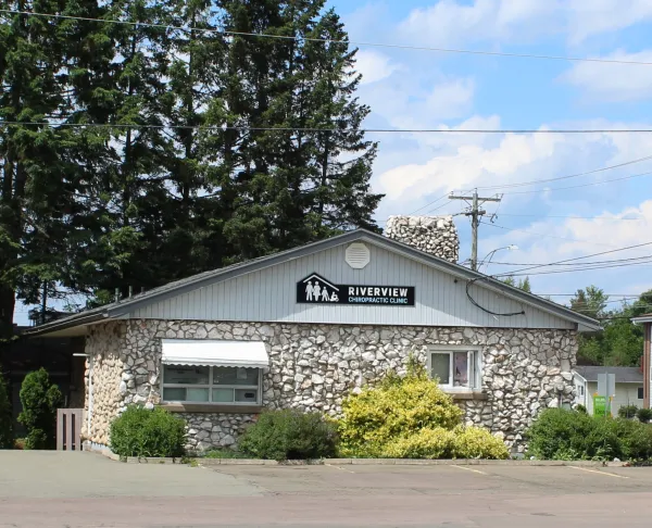 Exterior of the Riverview Chiropractic Clinic. 