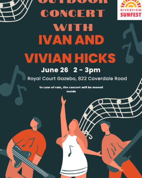 SUNFEST Event Outdoor Concert with Ivan and Vivian Hicks